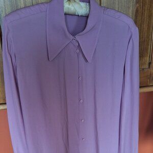 Massimo Dutti Blouse in Mauve